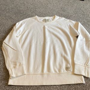 Cream sweatshirt
